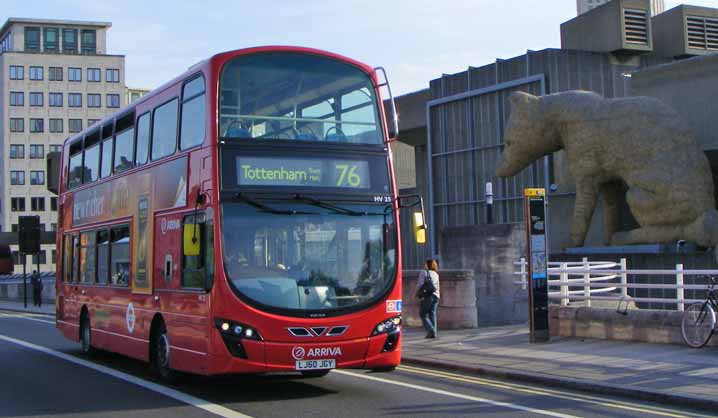 Arriva London Volvo B5LH Wright Eclipse Gemini hybrid HV25